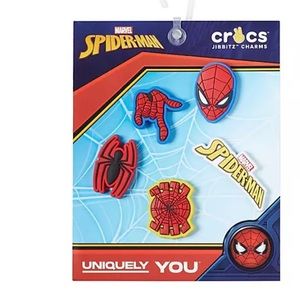NWT Spider-Man Jibbitz Charms for Crocs